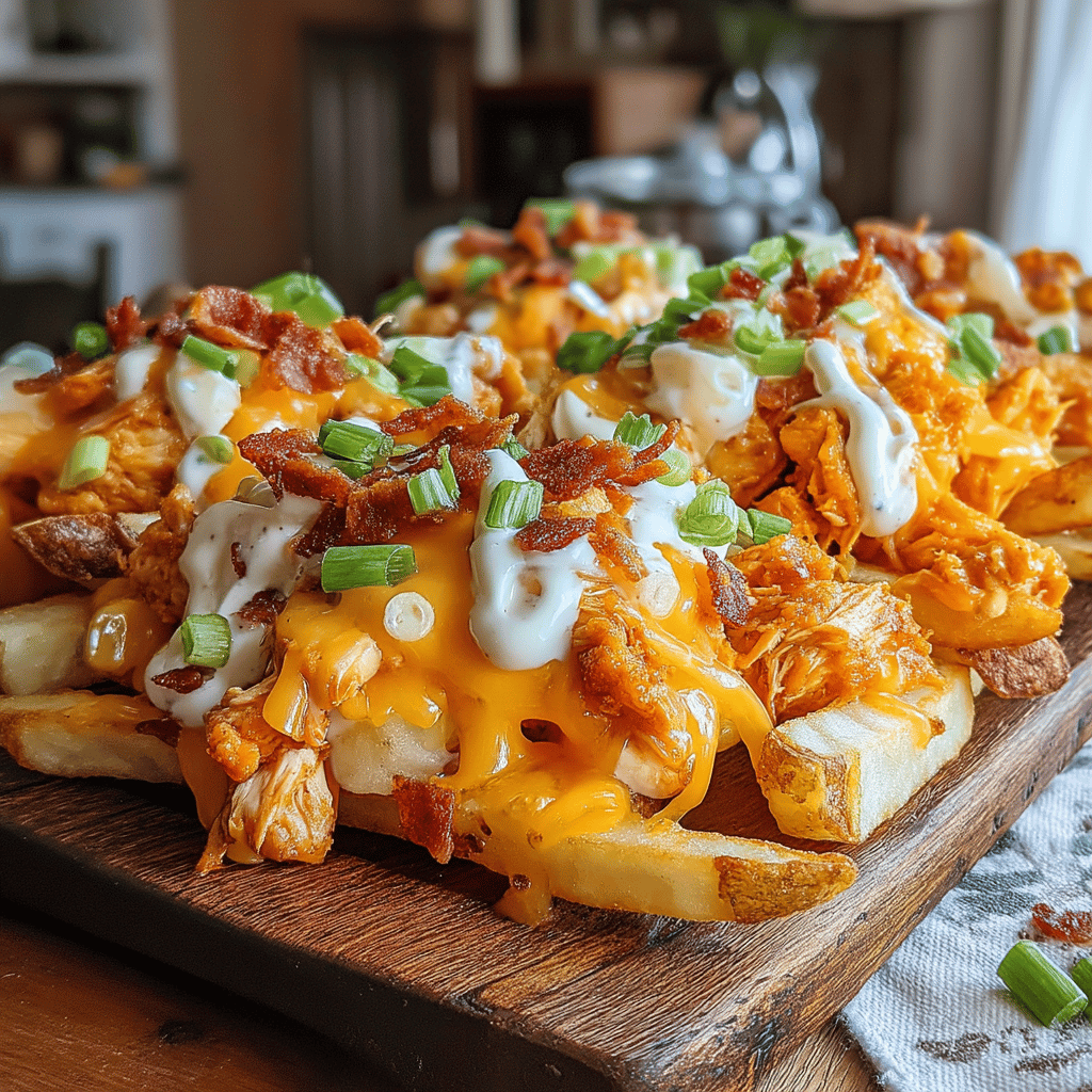Welcome to your new favorite family dinner adventure! If you're on the hunt for a dish that's both delicious and easy to prepare, look no further than these Family-Friendly Air Fryer Loaded BBQ Chicken Fries. Bursting with flavor and loaded with all the right toppings, this recipe is sure to be a hit with kiddos and adults alike.