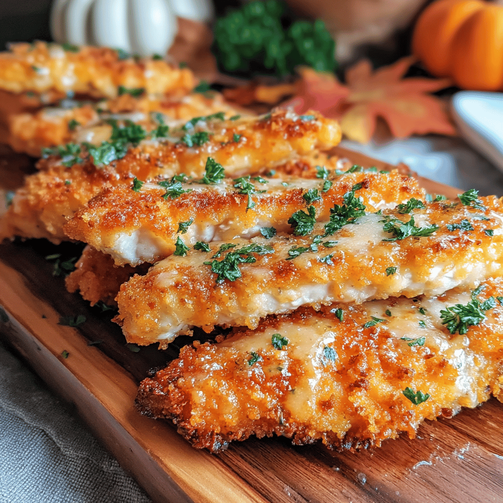 As the crisp autumn air sets in and leaves turn vibrant shades of orange and gold, it’s time to embrace the warmth of fall flavors in our kitchens. What better way to celebrate the season than with a delightful twist on a classic dish? These One-Pan Pumpkin Spice Chicken Tenders with a Crispy Crunch are a perfect fusion of savory and sweet, offering a deliciously unexpected flavor profile that’s sure to please both kids and adults alike.