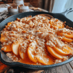As the leaves begin to change and the crisp autumn air makes its entrance, there's nothing quite like the warm, inviting smell of baked apples wafting through your home. If you're looking for a quick, easy, and irresistibly delicious dessert that captures the essence of fall, look no further than this Quick Apple Crisp Skillet.